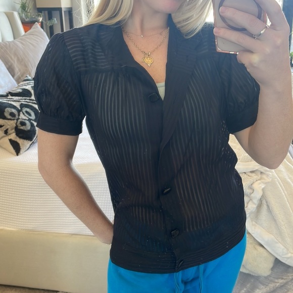 Lewis Cho silk Button-Up Shirt - Picture 6 of 8